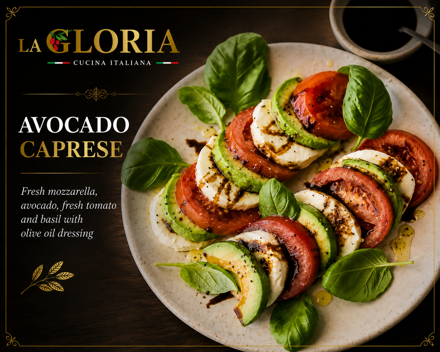 Avocado Caprese