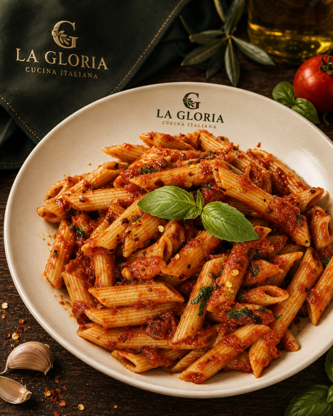 PENNE ALL’ARRABBIATA