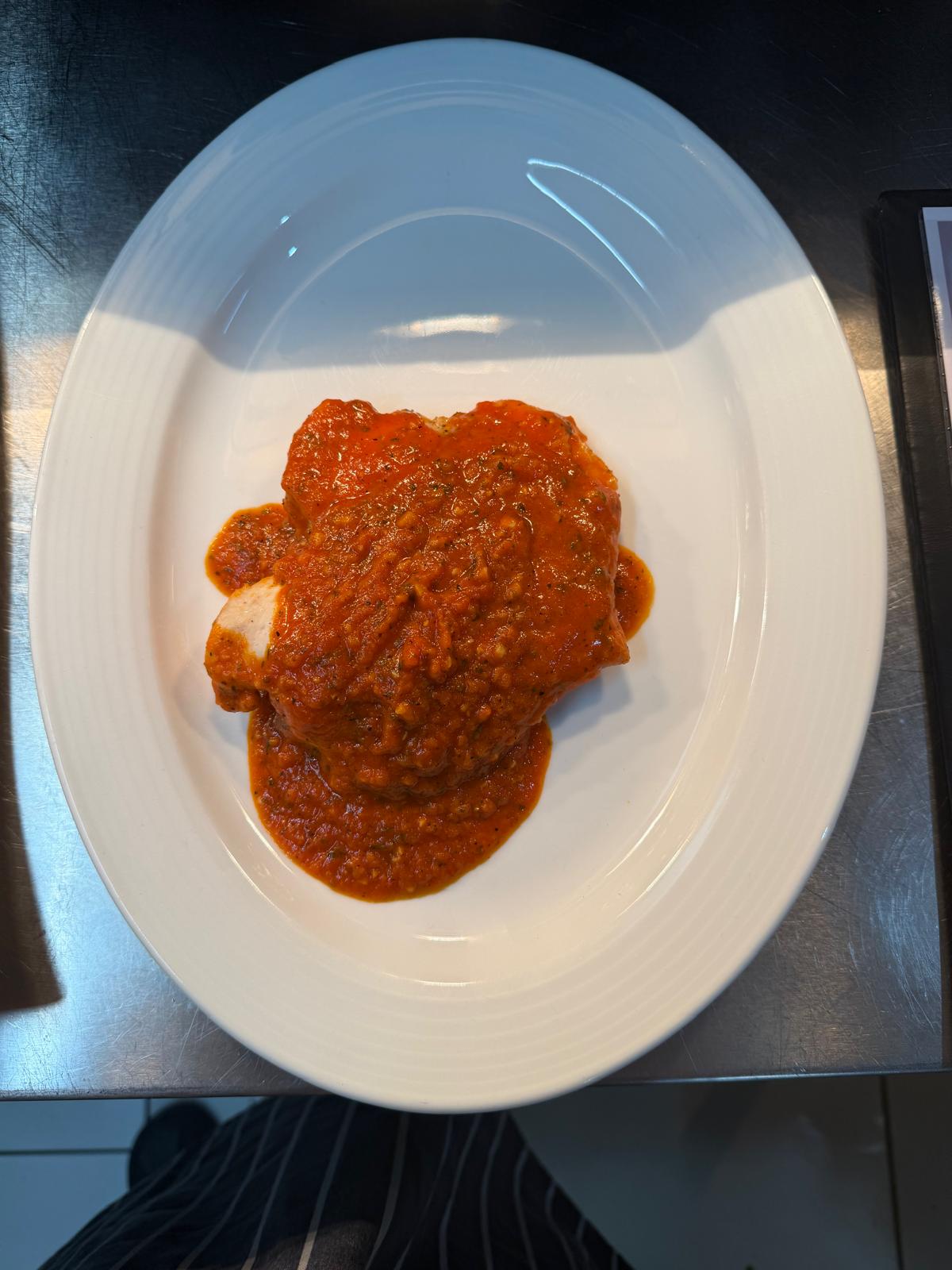 POLLO ALL’AGLIO E POMODORO